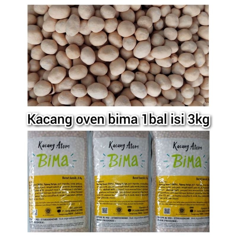 

KACANG OVEN BIMA BALL 3KG