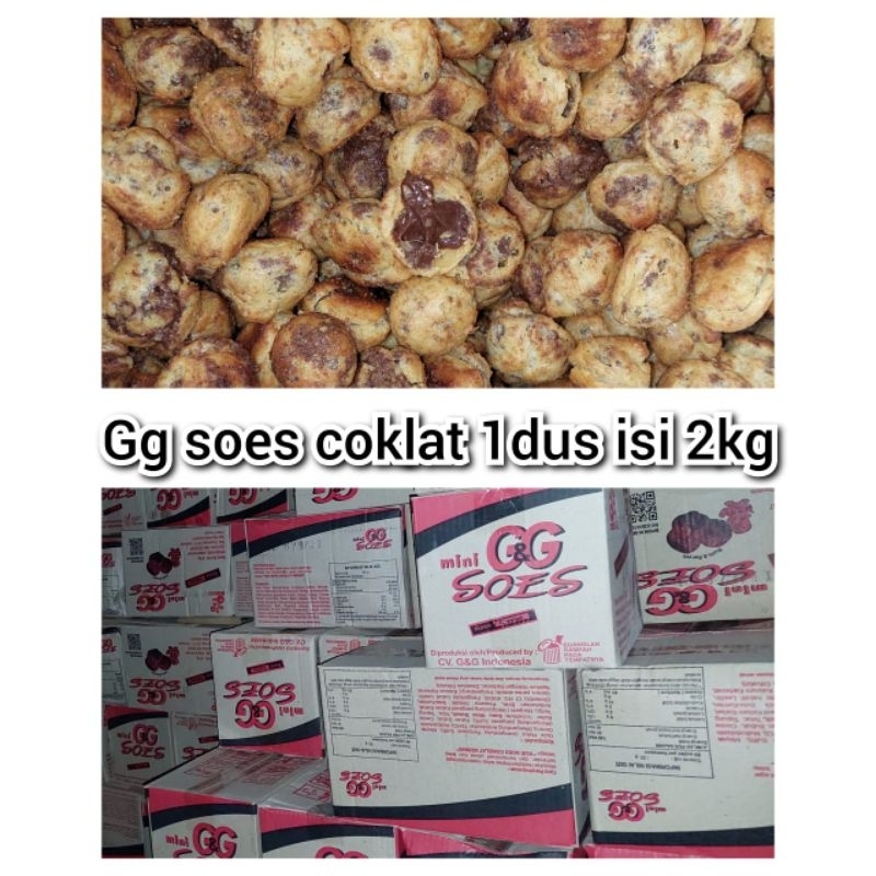 

GG SOES COKLAT 2KG/KUE SOES COKLAT LUMER