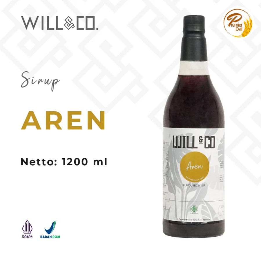 

Sirup Aren Will&Co 1.2 liter