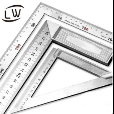 

PENGGARIS SIKU BESI TUKANG / TRIANGLE RULER 150MM MURAH