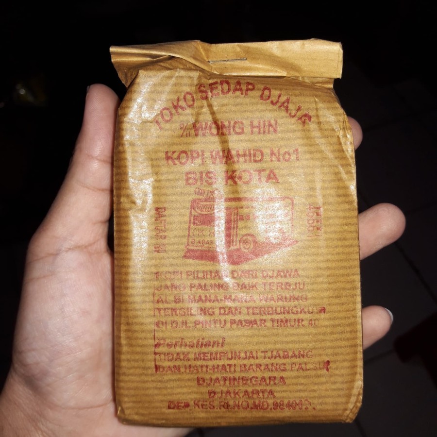 

kopi Bis Kota Robusta 100 gram bubuk halus