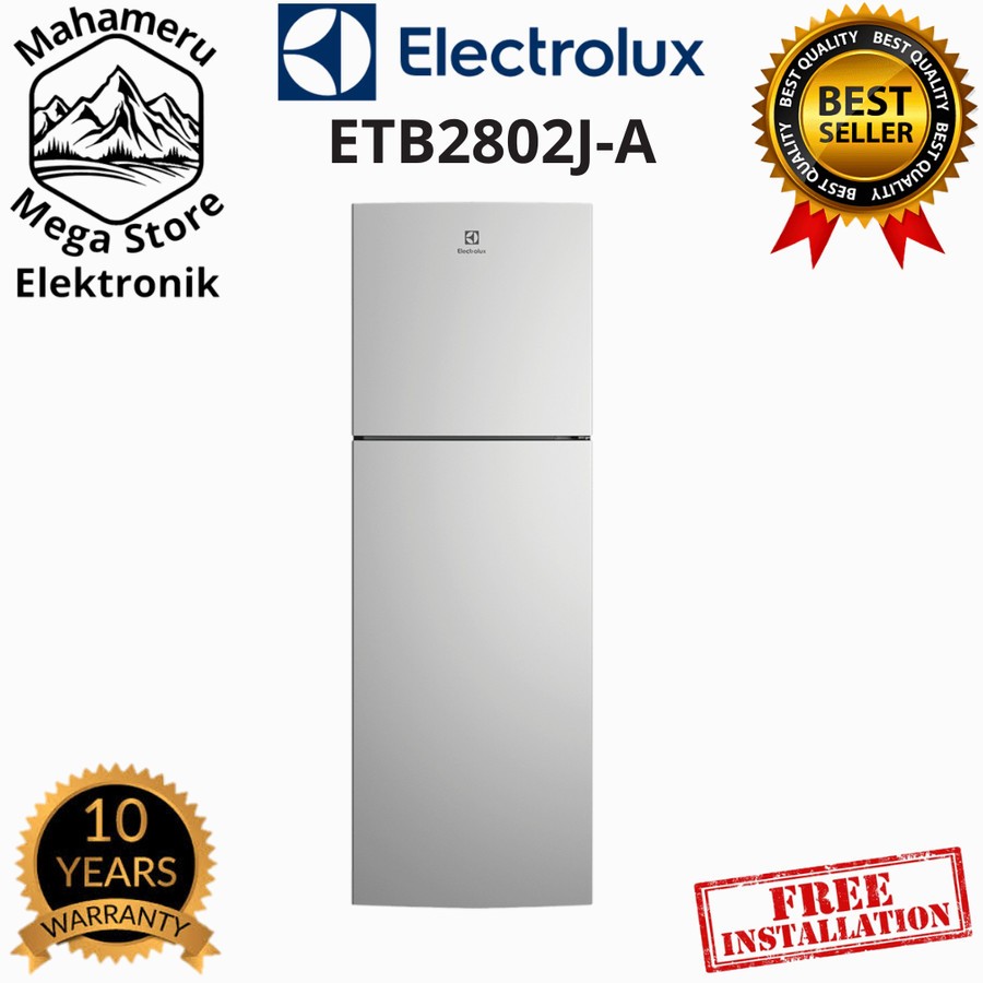 Kulkas Electrolux ETB2802J-A 256L Kulkas 2 Pintu