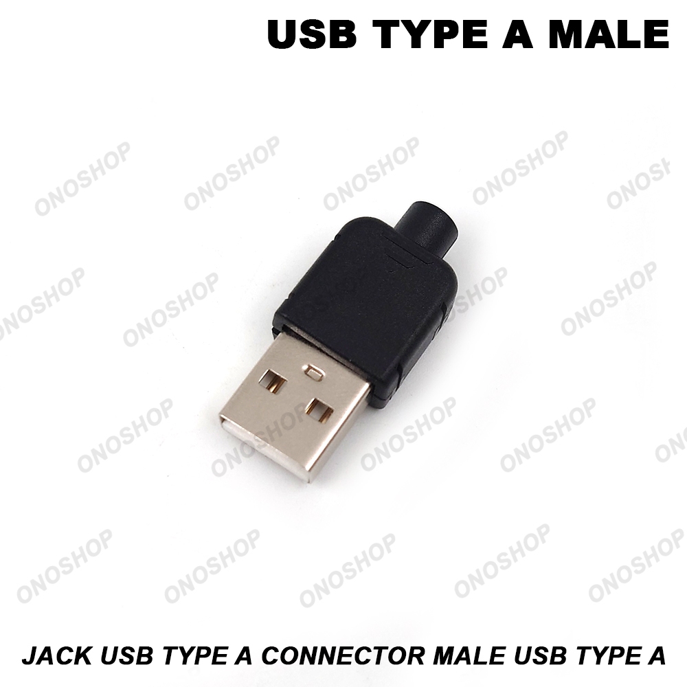 Jack USB Type A Connector Male USB Type A