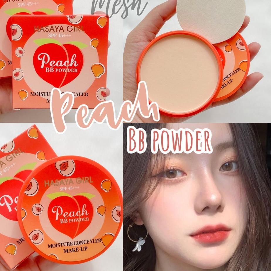 5.5 Promo Brand/5.5 Promo >>/【Original✔️】/Mall✔️/「BIG SALE」 BB PEACH POWDER - Hasaya Girl Single Com