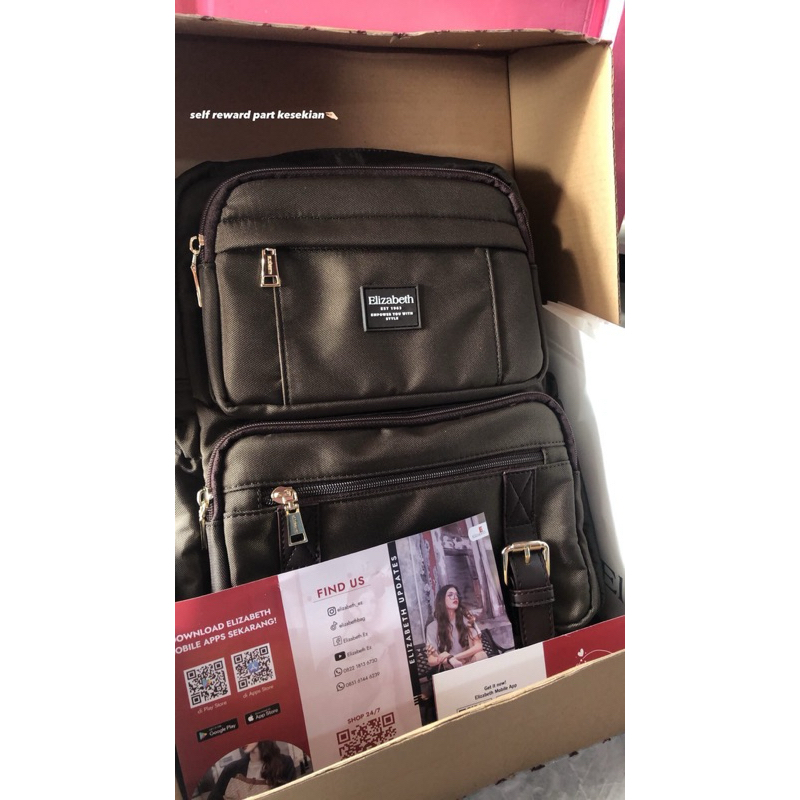 Preloved Tas Ransel Elizabeth