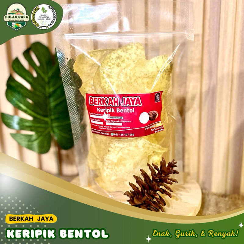 

KERIPIK BENTOL (BERKAH JAYA) | KEMASAN 250gr