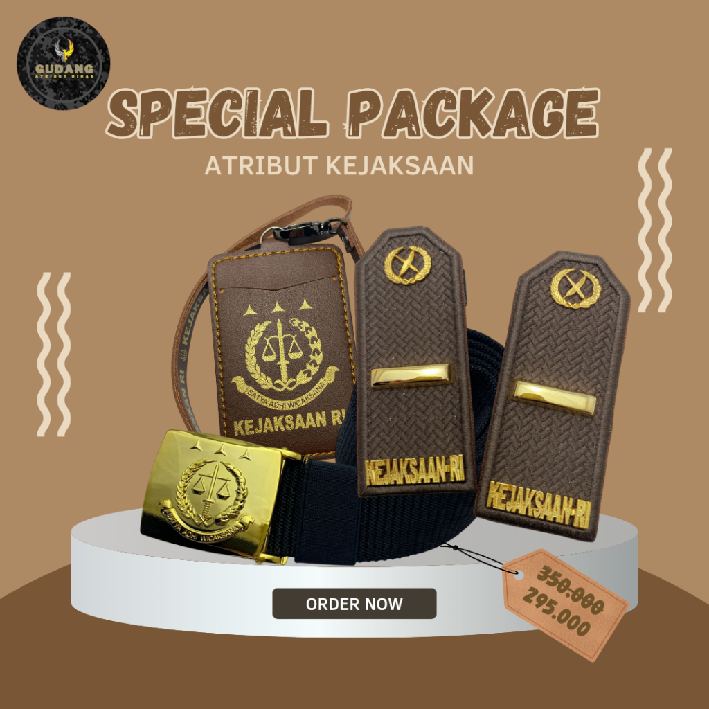 PAKET ATRIBUT KEJAKSAAN/ PAKET ATRIBUT/ ATRIBUT KEJAKSAAN/ GESPER KEJAKSAAN/ PANGKAT KEJAKSAAN/ ID C