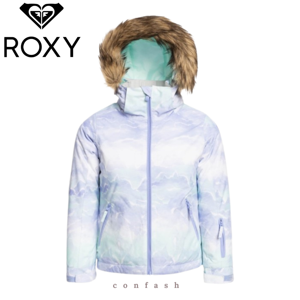 Jaket Roxy Girls American Pie SE Girl Jacket Snowboard Ski Original Summit Snow Peak Dingin Trekking
