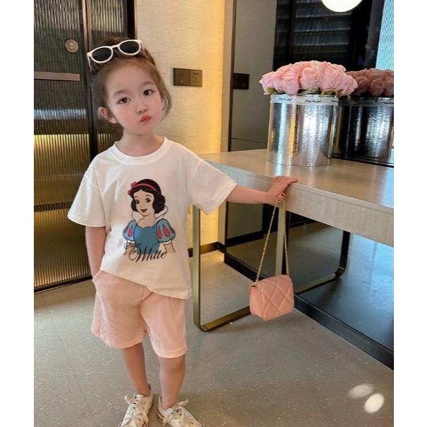 MOMMERESELLER - Kaos anak princess / Kaos princess anak lucu