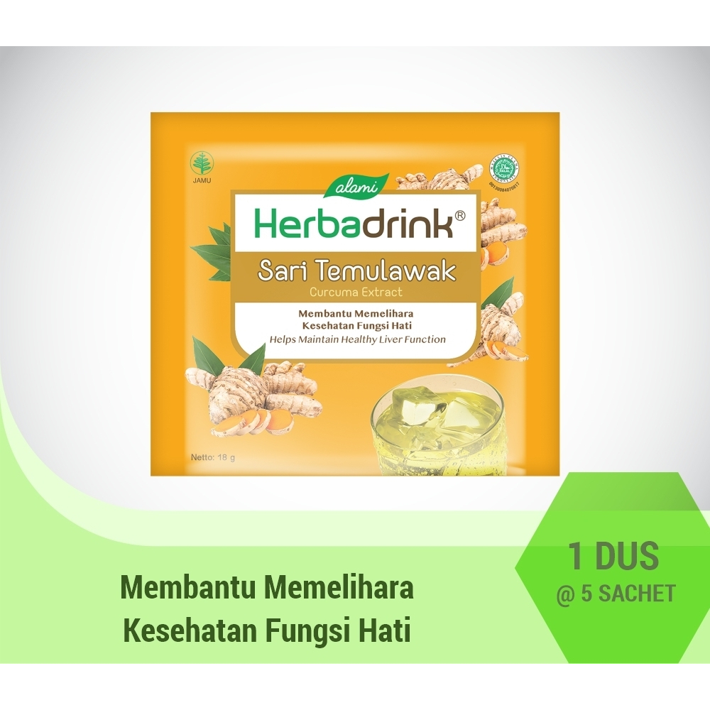 

HERBADRINK Sari Temulawak dus 5 sachet