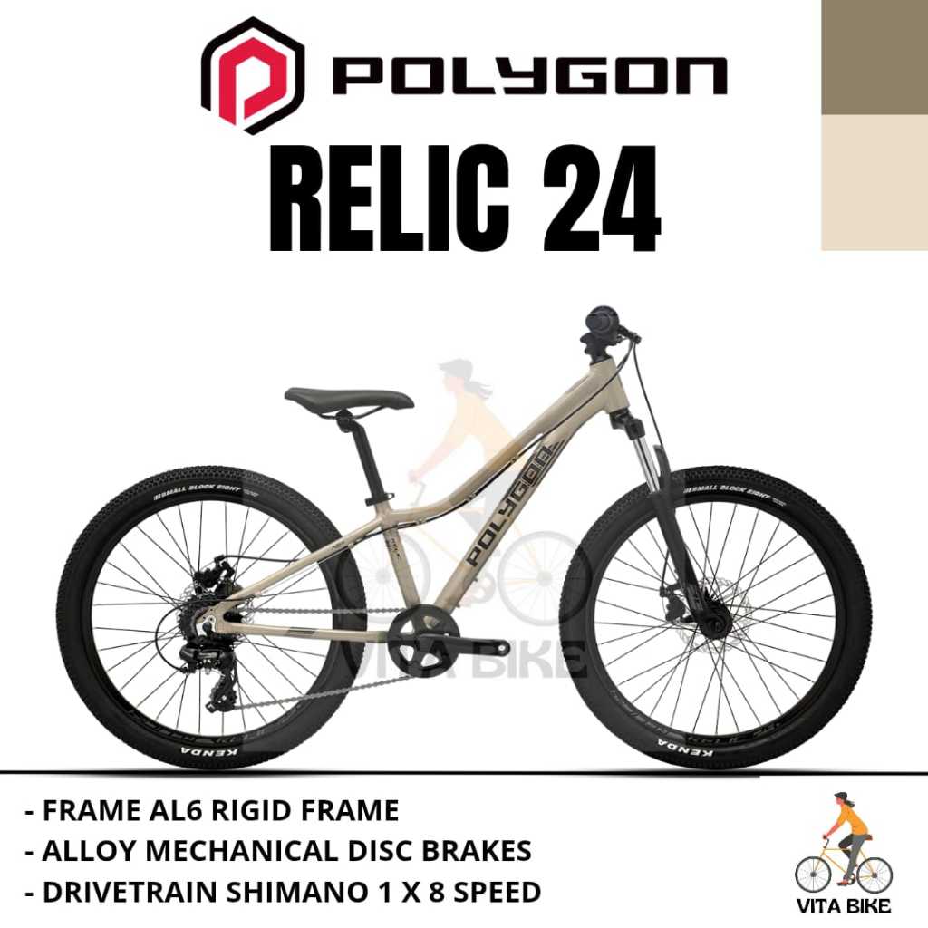 Sepeda MTB Polygon Relic 24 Inch NEW 2025