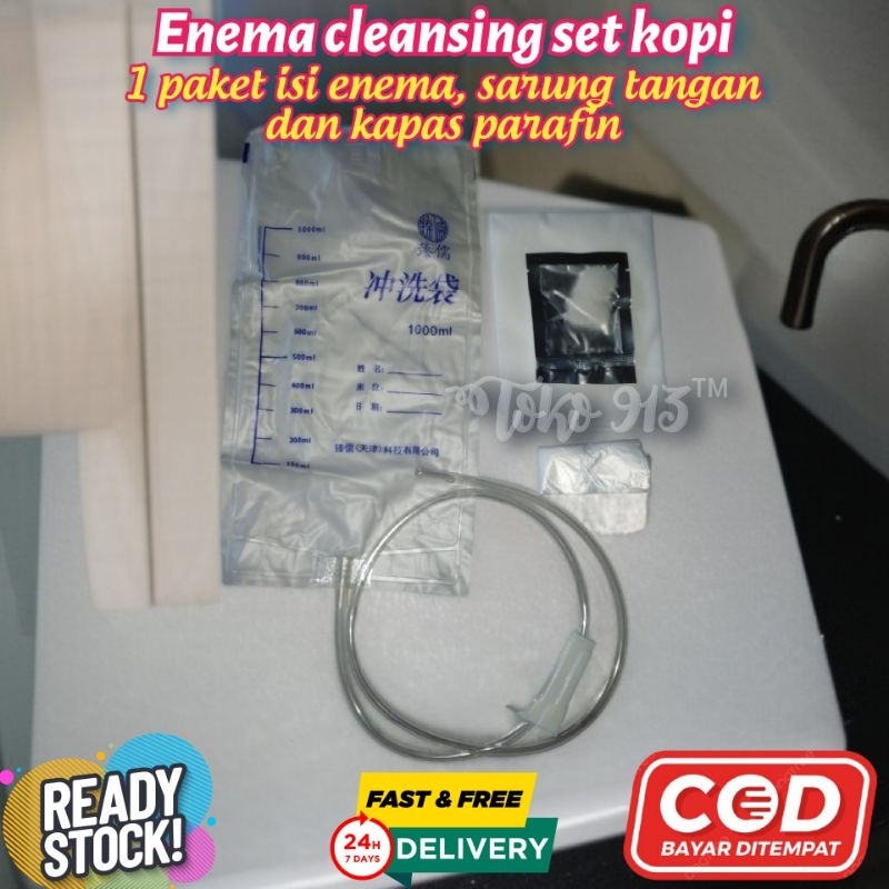 enema cleansing set coffee / enema cleansing set kopi