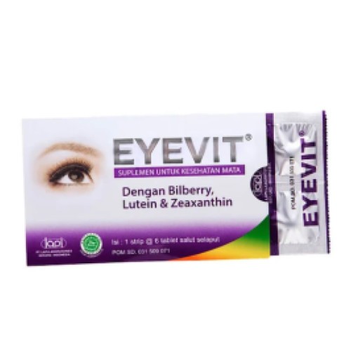 Eyevit Strip 6 Tablet (Obat Minum Untuk mata)