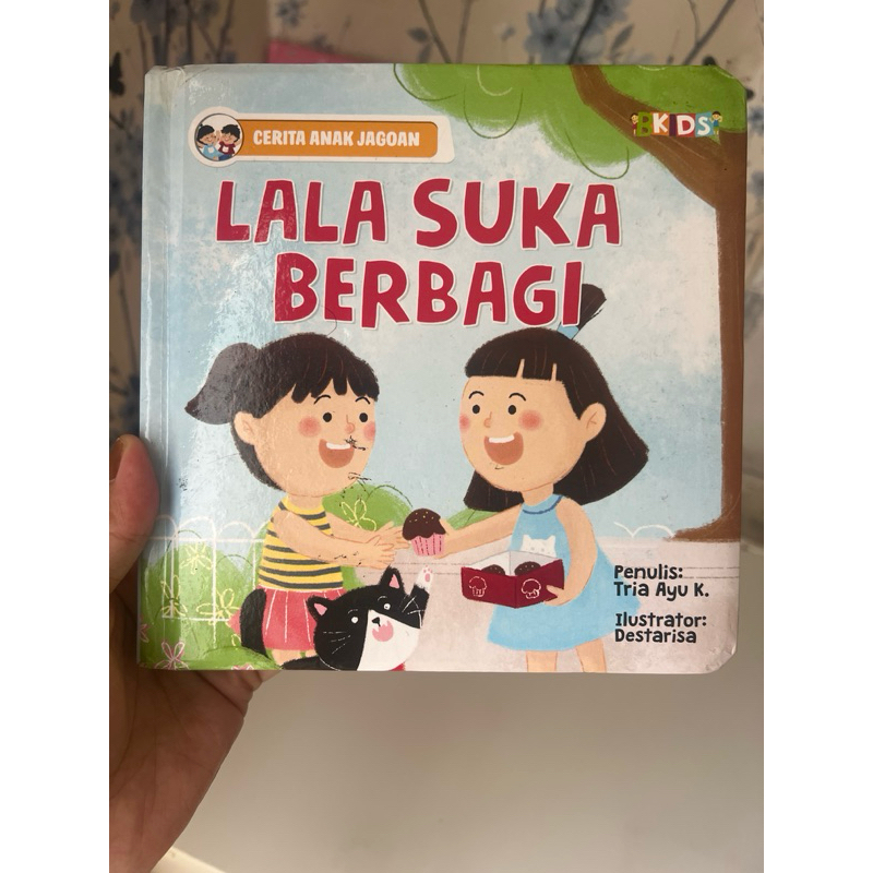 Buku bekas untuk TK dan SD Lala Suka Berbagi  buku cerita