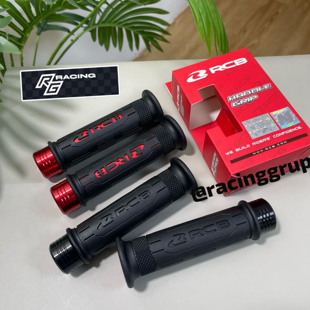 HandGrip Grip Asli RCB HG 77 Original Rcb Racing boy plus jalu stang ulir pcx beat vario nmax aerox 