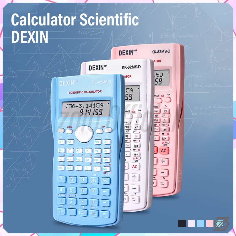

[zolo] DEXIN Kalkulator Sekolah Scientific Calculator 240 Function