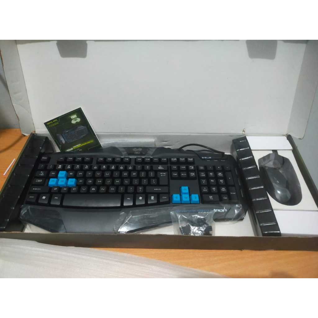 Keyboard + Mouse Gaming E-Blue Reinforceinent IRON COBRA