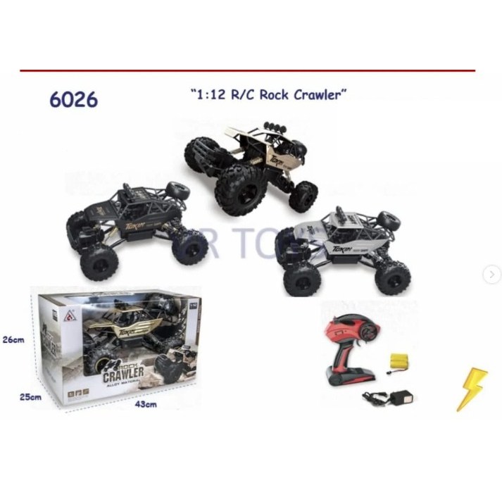MAINAN ANAK MOBIL REMOTE RC JUMBO SCALE 1:12