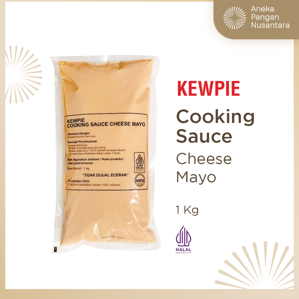 

Kewpie cooking sauce cheese mayo 1 kg