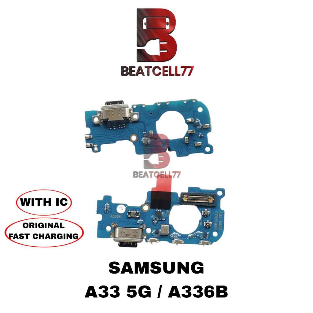 Konektor Charger Samsung A33 5G / A336B Papan Pcb