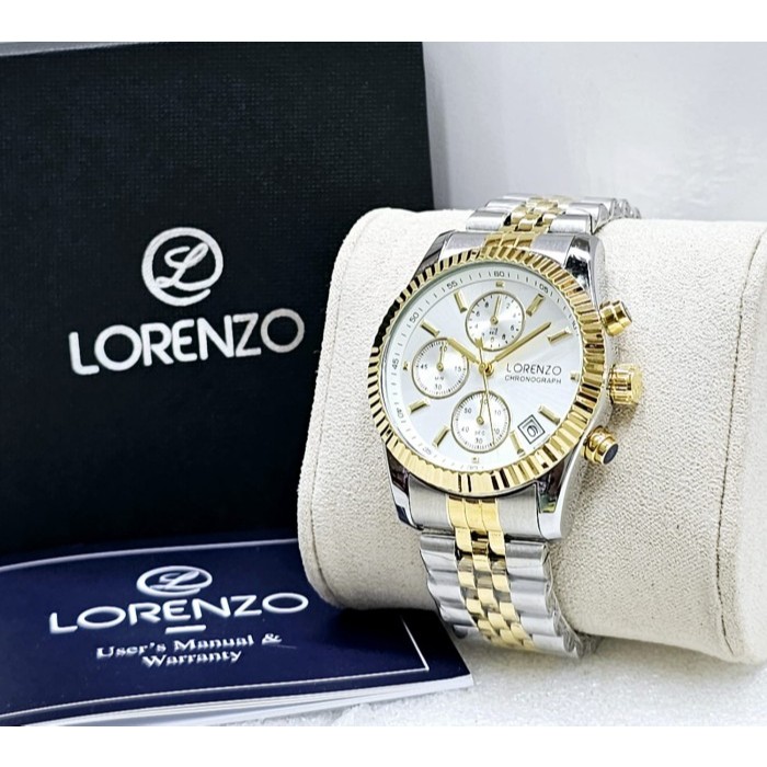JAM TANGAN PRIA Lorenzo 7109 ORIGINAL