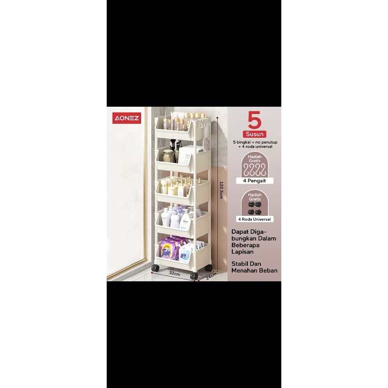 Rak Buku Anak Rak Sebaguna Rak Mainan Anak Preloved