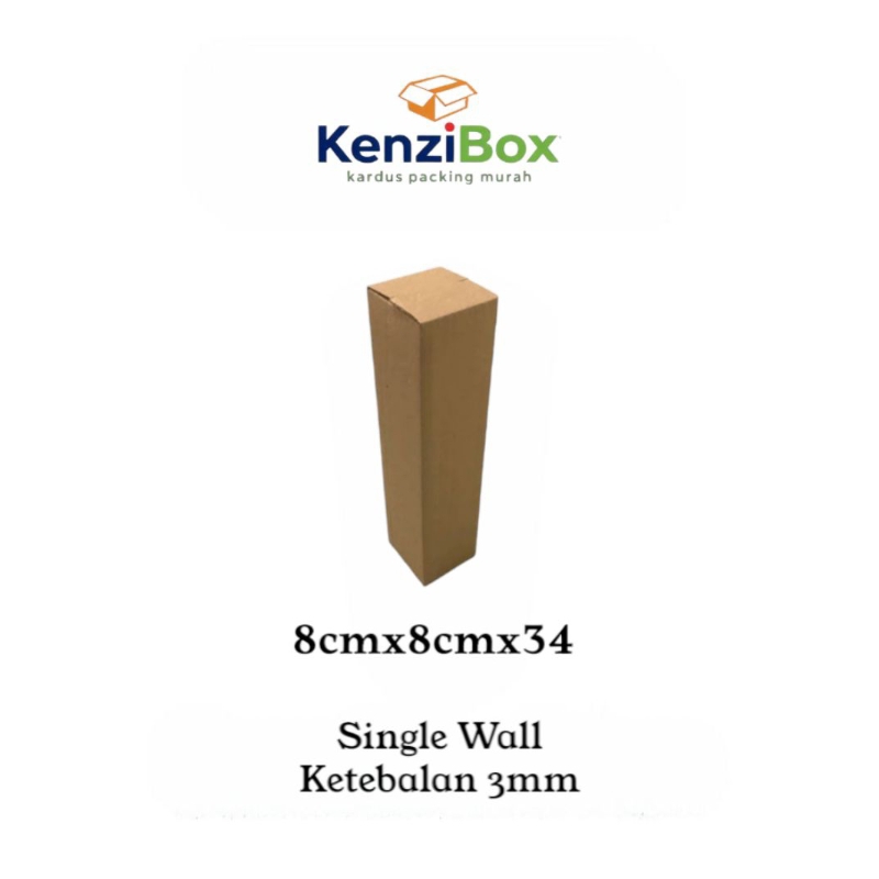 

kardus/karton/box UK. 8x8x34 cm single wall