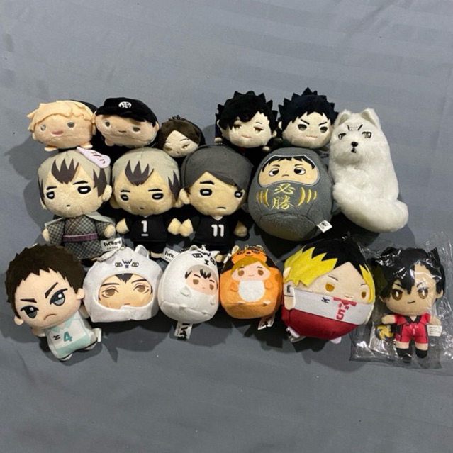 OFFICIAL PLUSH plushie Haikyuu Noru Atsumu Miya Osamu Tenorinzu OmanjuMochi Mochi mascot MINI Suna M