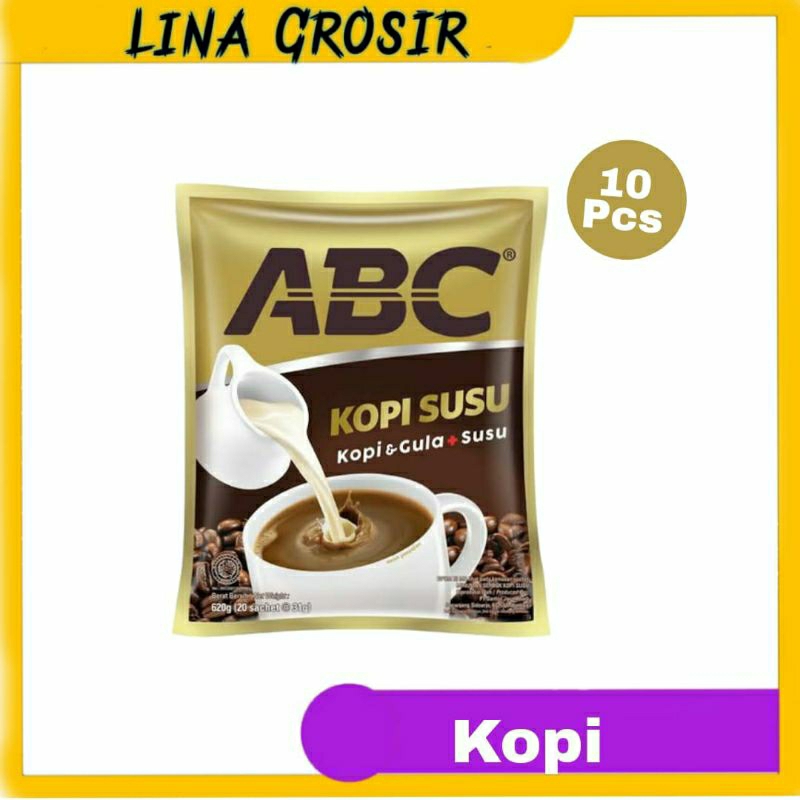 

ABC Kopi Susu 30gr Renteng @10 Pcs