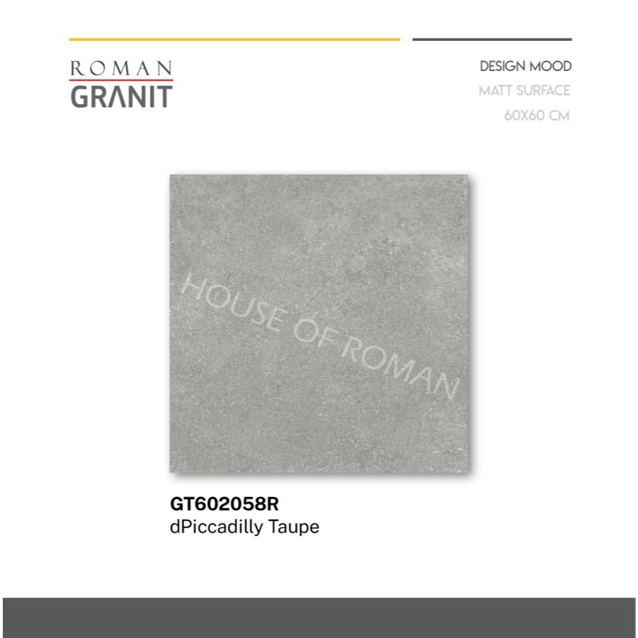 ROMAN GRANIT dPiccadilly Taupe 60x60 GT602058R ROMAN GRANIT