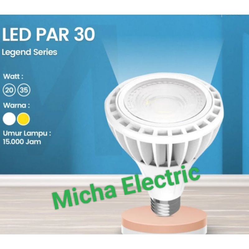 Lampu LED PAR30 COB 20 Watt E27 / Lampu Sorot Spotlight PAR30 20W E27