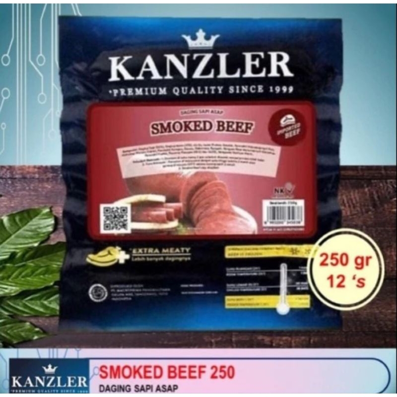 

Kanzler Smoked Beef 250gr