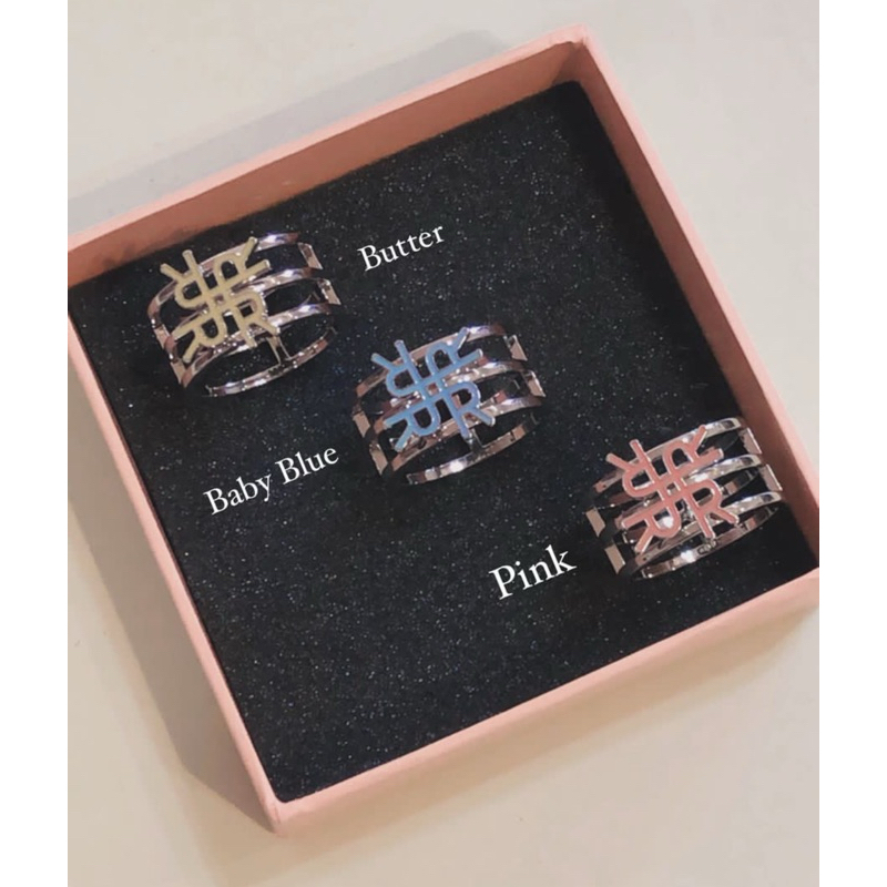 Clea Hijab Ring Riamiranda Monogram Jacquard RM Ria Miranda Pin Brooch