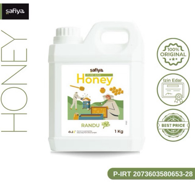 

Madu Randu Safiya - Pure Raw Honey Safiya 1kg