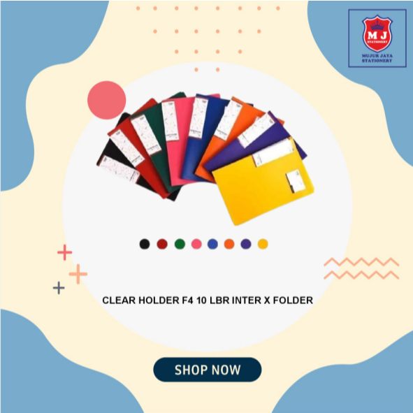 

INTERX CLEAR HOLDER / DISPLAY BOOK FC 10 LEMBAR CHX110F