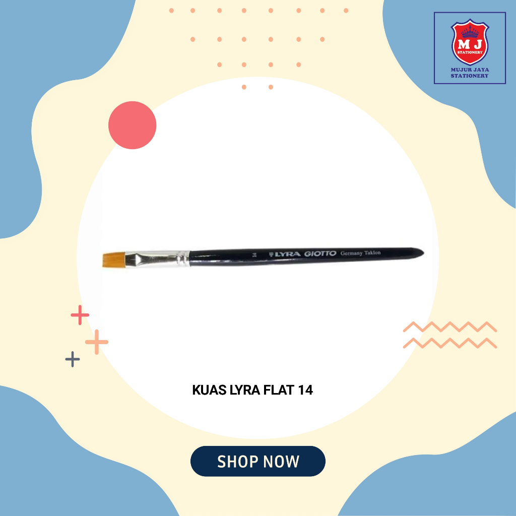 

LYRA KUAS / ART BRUSH FLAT 14 ( PIPIH )