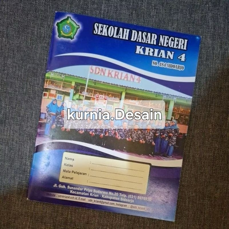 

buku tulis costume