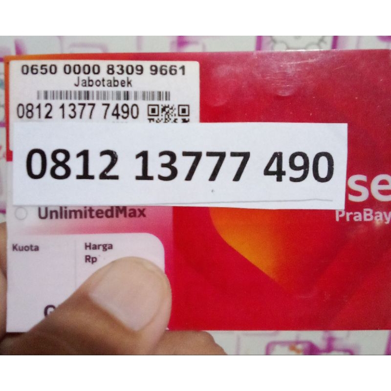nomor cantik simpati 777
