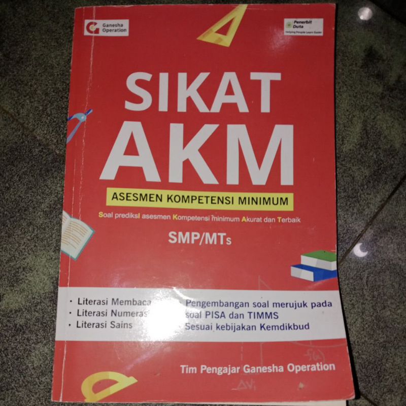 [PRELOVED] SIKAT AKM ASESMEN KOMPETENSI MINIMUM SMP/MTS | SIKAT AKM SMP/MTS GO