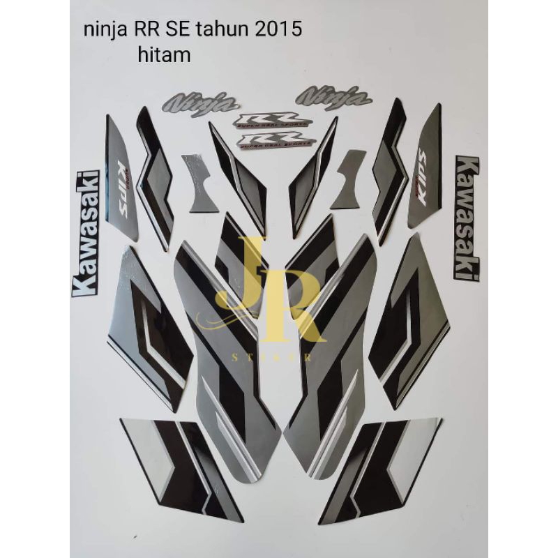 Striping polet kawasaki ninja rr se 2015 hitam