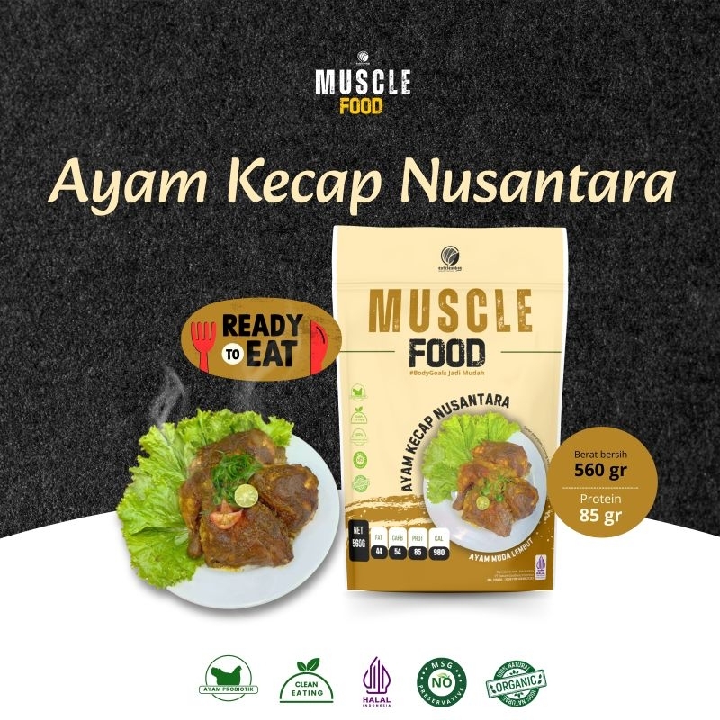

Muscle Food ayam kecap nusantara