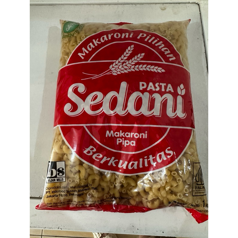 

SEDANI PASTA MAKARONI PIPA & SPIRAL 1KG