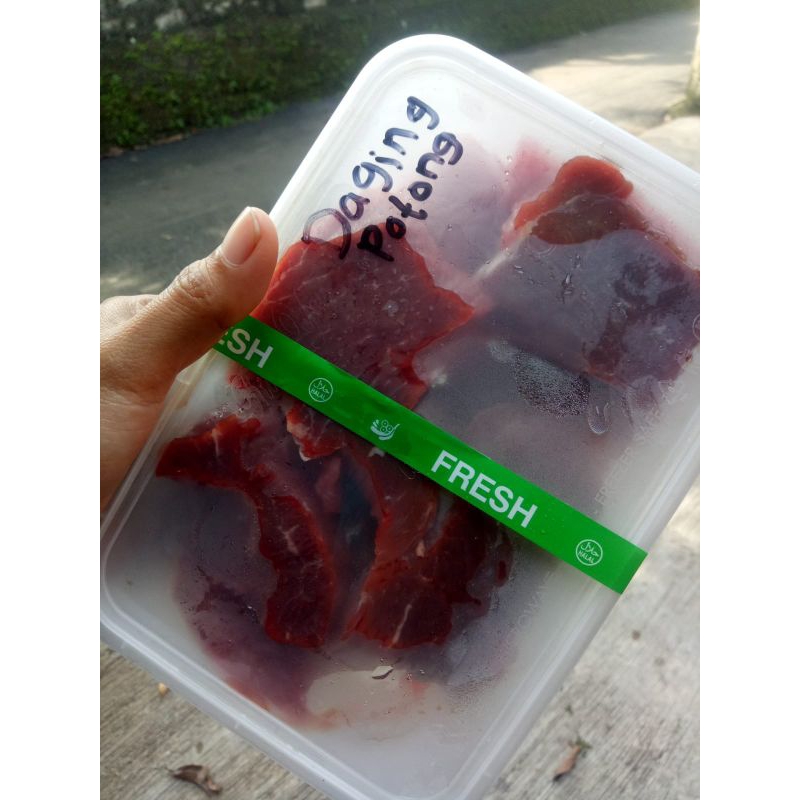 

Promo daging sapi Potong fresh 500gram