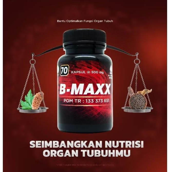 B-MAXX Kapsul Herbal Penyeimbang Nutrisi Organ