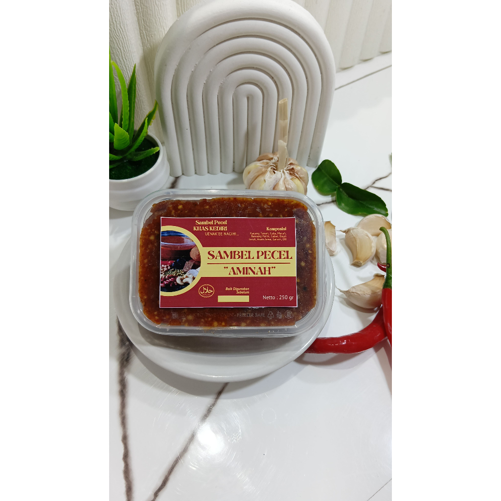 

Sambel Pecel "AMINAH" Khas Kediri 250 Gram