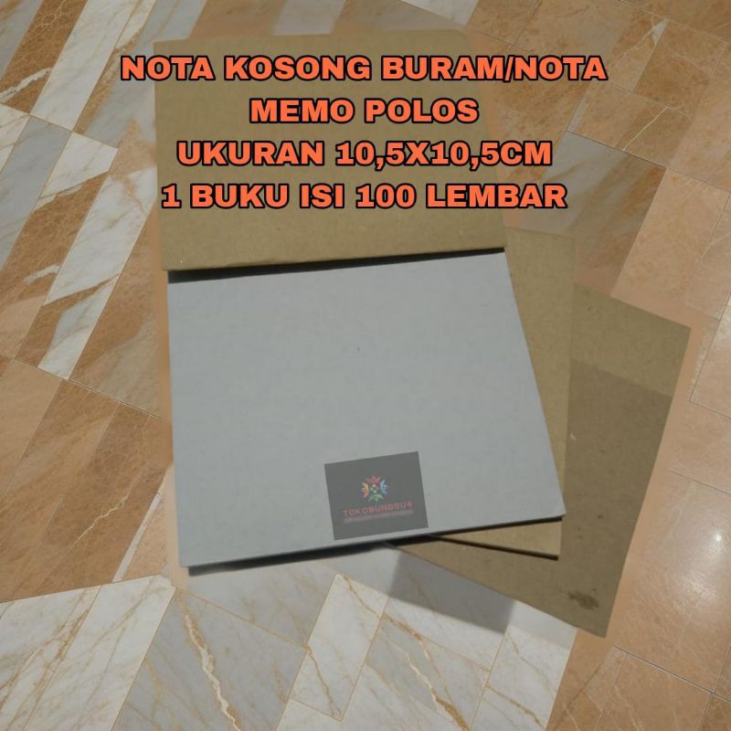 

NOTA BURAM KOSONGAN MEMO