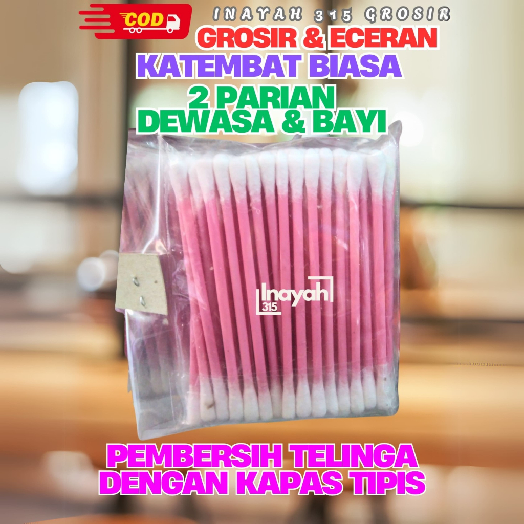korek kuping dewasa korek kuping bayi katenbat dewas katenbat bayi cottonbad bayi pembersih telinga