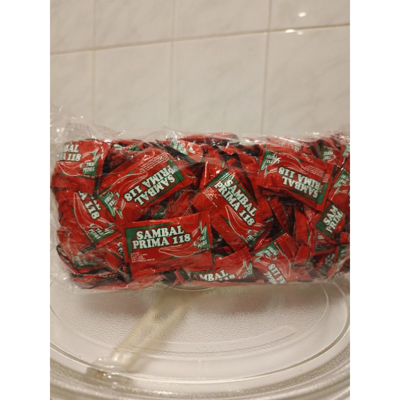 

saos prima 118 kemasan merah isi 200 pcs harga ekonomis rasa mantab