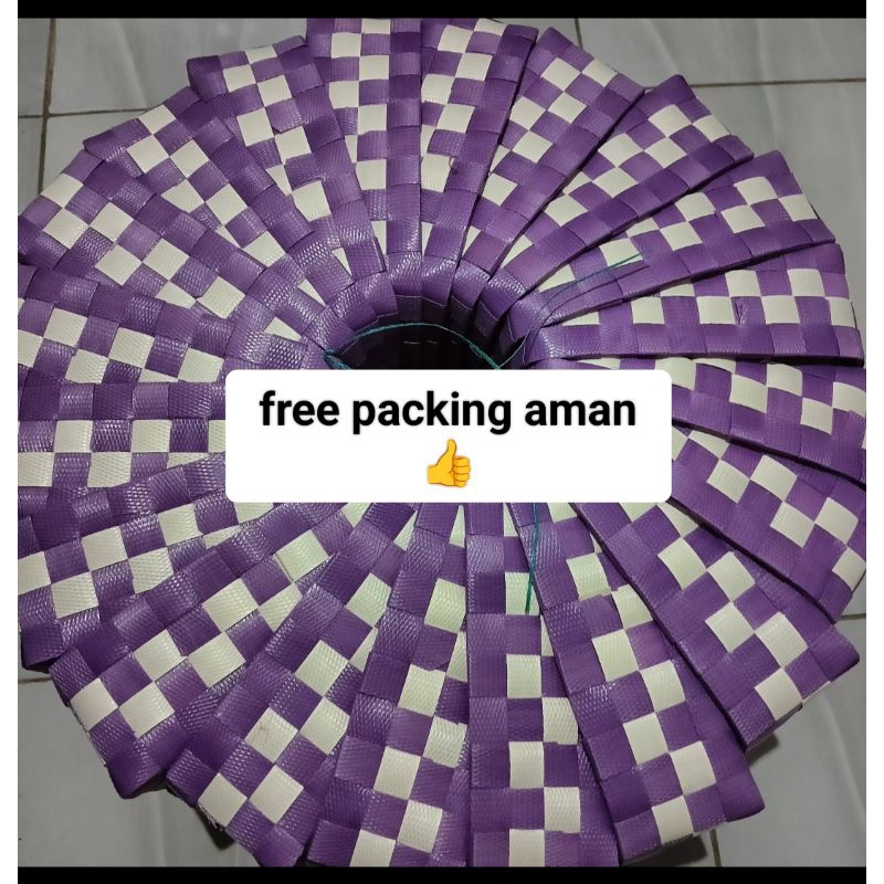 kepe sodan kotak  16 cm kepe embos kepe plastik   promo murah