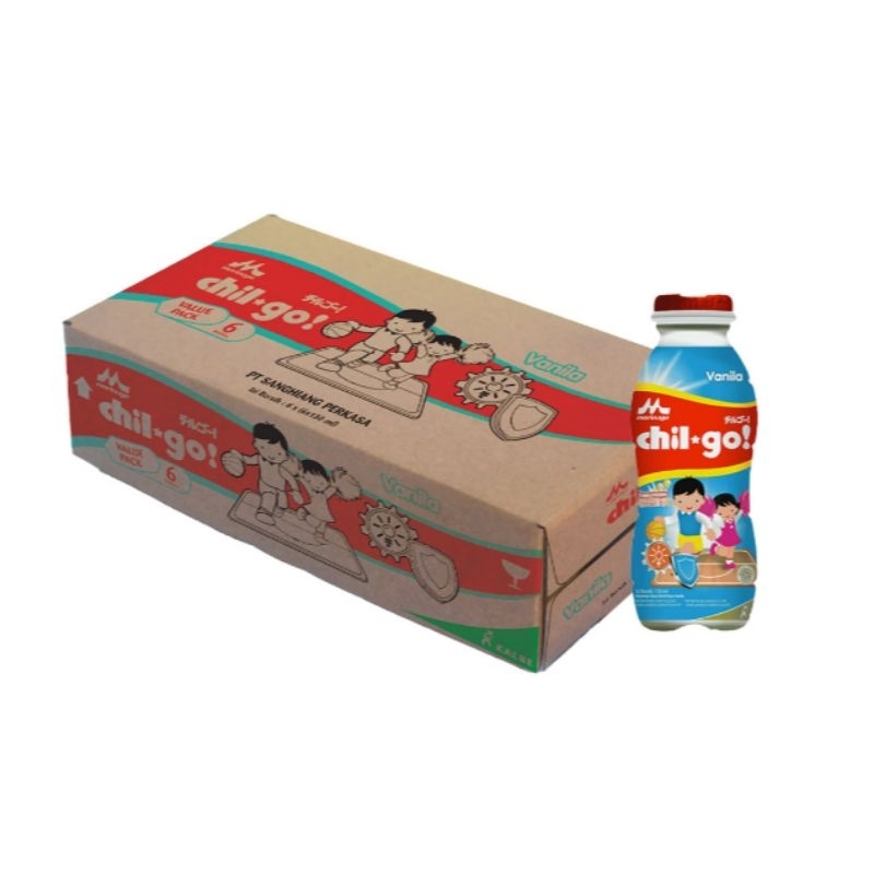 

Morinaga chil-go Susu Cair Steril Vanila isi 36 pcs x 130 ml - Karton